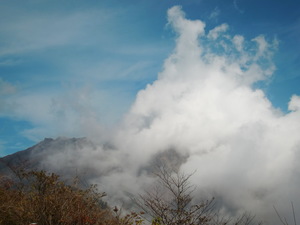 雲仙登山　紅葉狩り