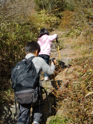 雲仙登山　紅葉狩り