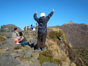 雲仙登山　紅葉狩り
