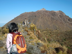 雲仙登山　紅葉狩り