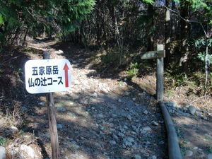 五家原　サイクリング山登り