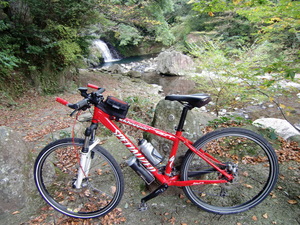 紅葉狩りMTBサイクリング1