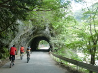 番匠川 川サイ　バンザイサイクリング 2011/07/19 13:26:32