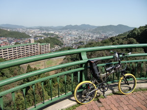 稲佐山サイクリング