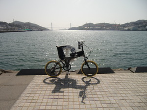 稲佐山サイクリング