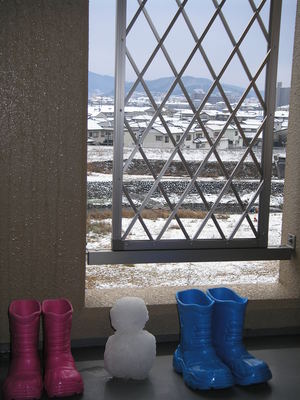雪遊び