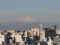 東京から見た富士山 2013/02/23 21:43:07
