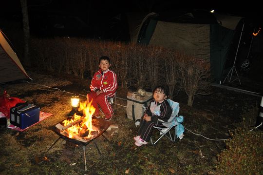 乙女森林公園第２キャンプ場。