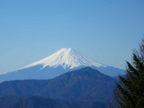快晴！の雲取山