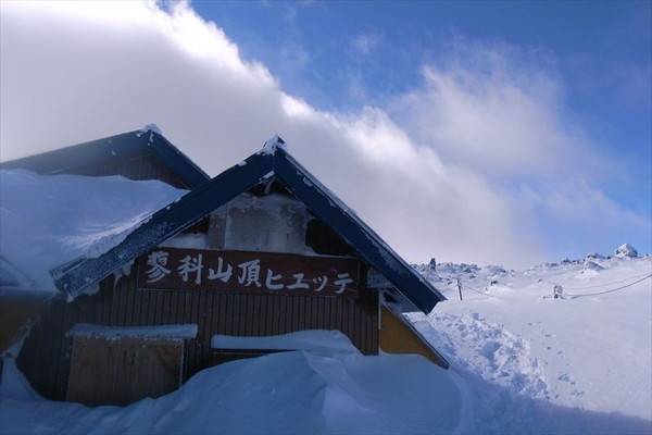 快晴の蓼科山
