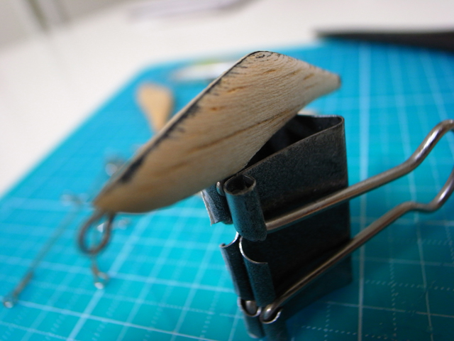 自作ミノー　2発目の続き