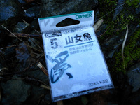 大月釣行　イワナが…