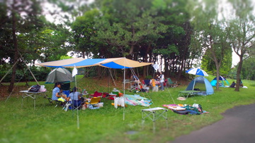 幕張海浜公園公園祭り、終わってました。