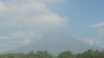 富士山　やってます（本日快晴）