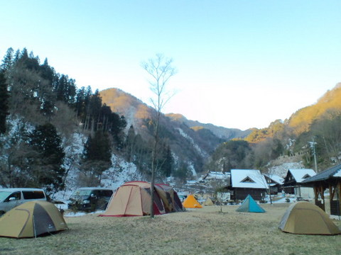 かじかの湯deおやじ～ず新年会