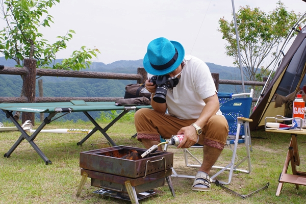 西山高原キャンプ場でグルグルキャン♪