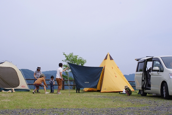西山高原キャンプ場でグルグルキャン♪