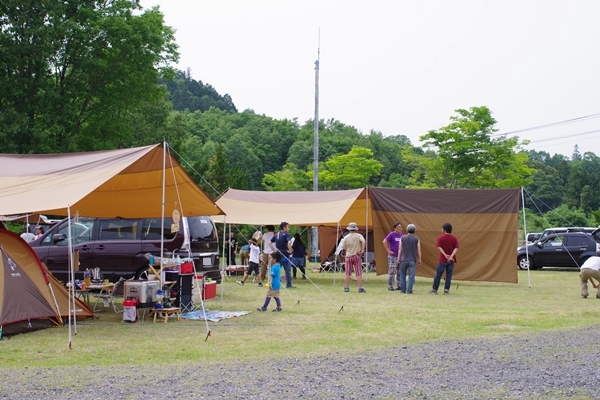 西山高原キャンプ場でグルグルキャン♪