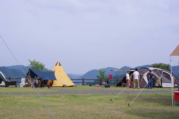 西山高原キャンプ場でグルグルキャン♪