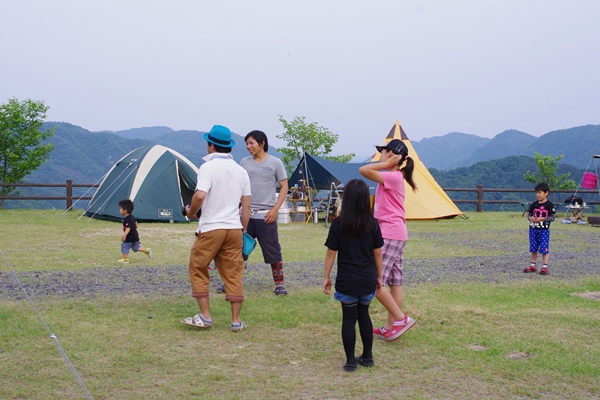 西山高原キャンプ場でグルグルキャン♪