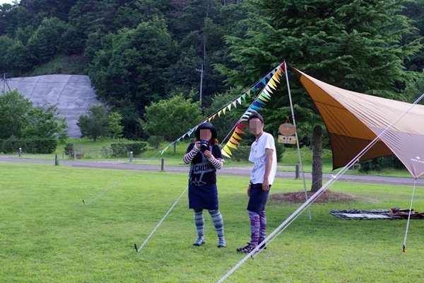 芦田湖キャンプ場でグルキャン♪