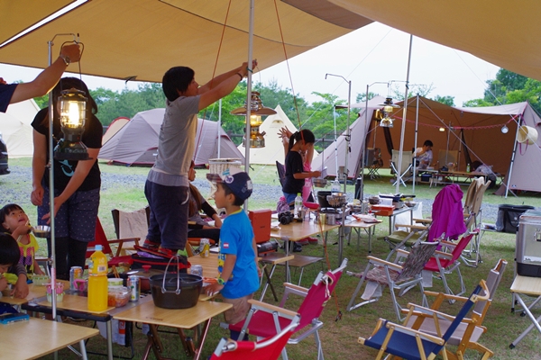 西山高原キャンプ場でグルグルキャン♪
