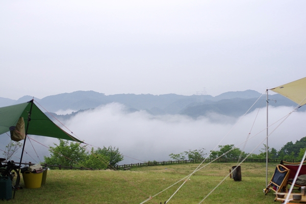 西山高原キャンプ場でグルグルキャン♪