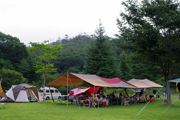 芦田湖キャンプ場でグルキャン♪
