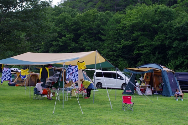 芦田湖キャンプ場でグルキャン♪