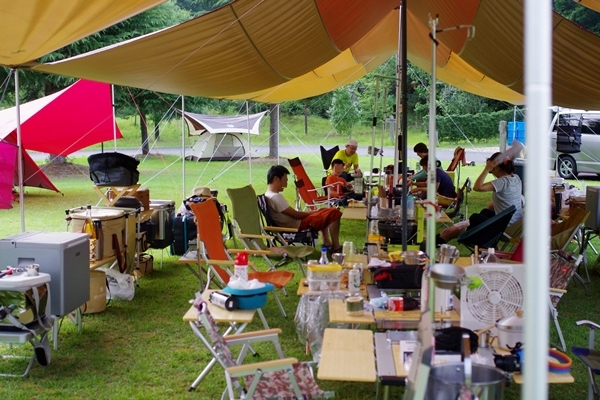 芦田湖キャンプ場でグルキャン♪