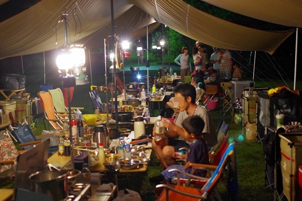 芦田湖キャンプ場でグルキャン♪