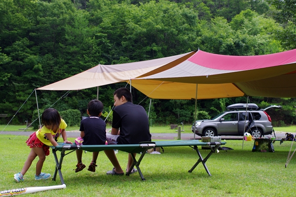 芦田湖キャンプ場でグルキャン♪