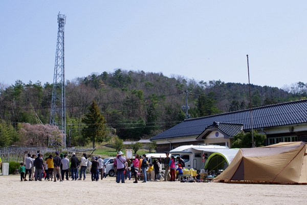 なんちゃってキャンプ　ほしはら山の学校