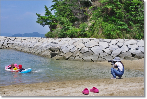真夏の多々羅キャンプ場