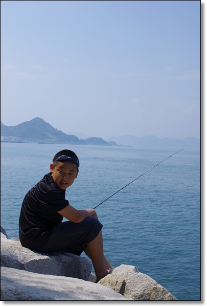 真夏の多々羅キャンプ場
