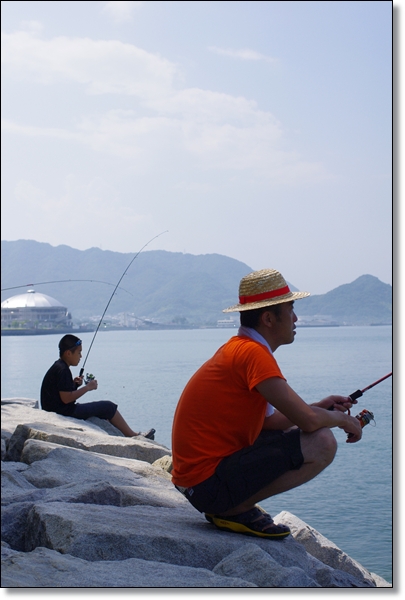 真夏の多々羅キャンプ場