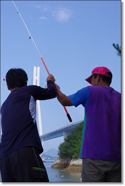 真夏の多々羅キャンプ場