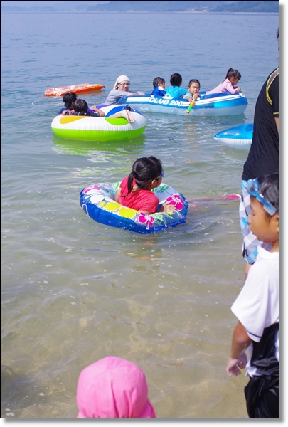 真夏の多々羅キャンプ場