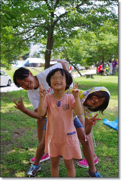真夏の多々羅キャンプ場