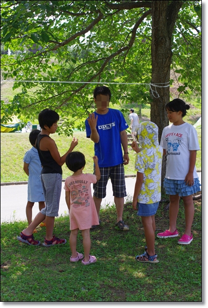 真夏の多々羅キャンプ場