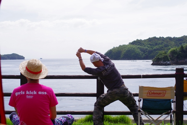船折瀬戸キャンプ場でグルグルキャン♪