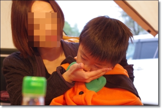 竜天でハロウィンキャンプ♪