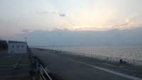 芦屋浜 早朝