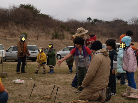 今年初キャン！　SPW朝霧