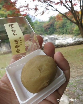 芳香堂の栗こもち