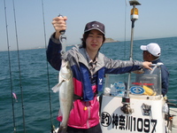 仲間たちとシーバス