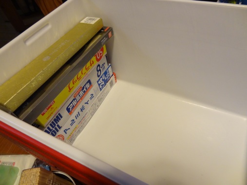 コールマン　クッキングツールボックス　キッチン用品の収納