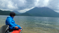 中禅寺湖で進水式と息子の成長を感じる・・
