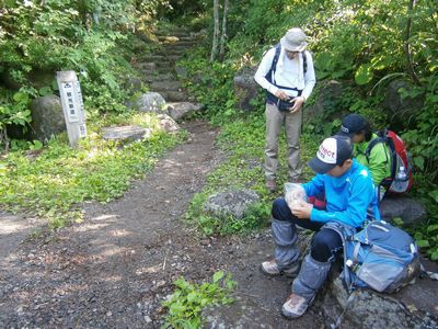 ３連休は未曾有の大混雑　家族で白山！