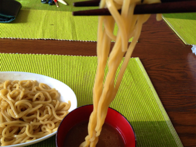 バレンタインとつけ麺